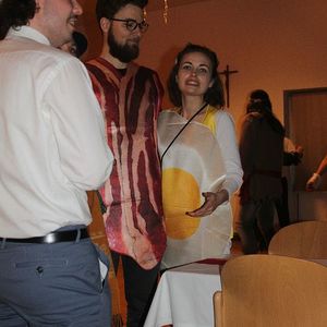 Fasching im Pfarrsaal von St. Quirinus