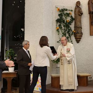Erntedank und Pensionierung von Pfarrer Franz