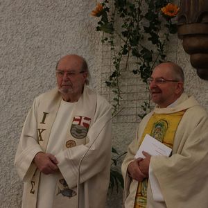 Erntedank und Pensionierung von Pfarrer Franz